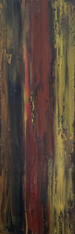 2024, 10" x30", Oil
